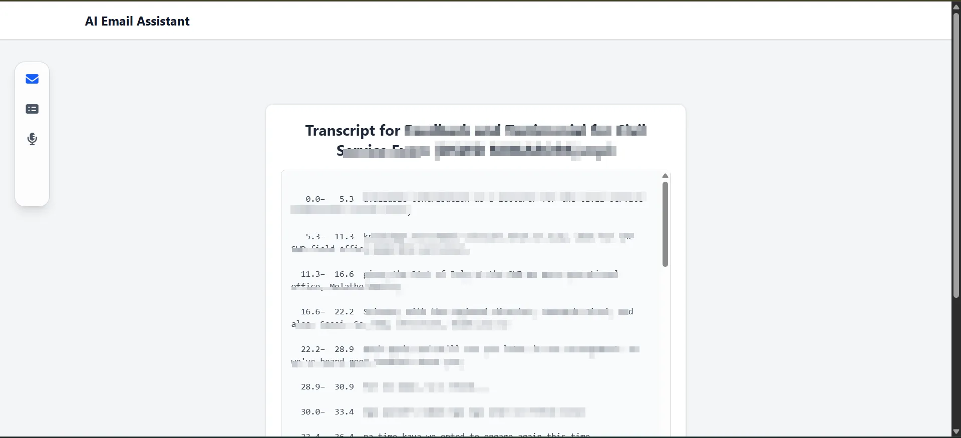 AI Powered Email Generator screenshot (5/5)